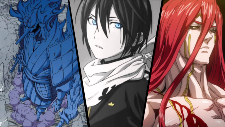 Personagens de anime inspirados em deuses