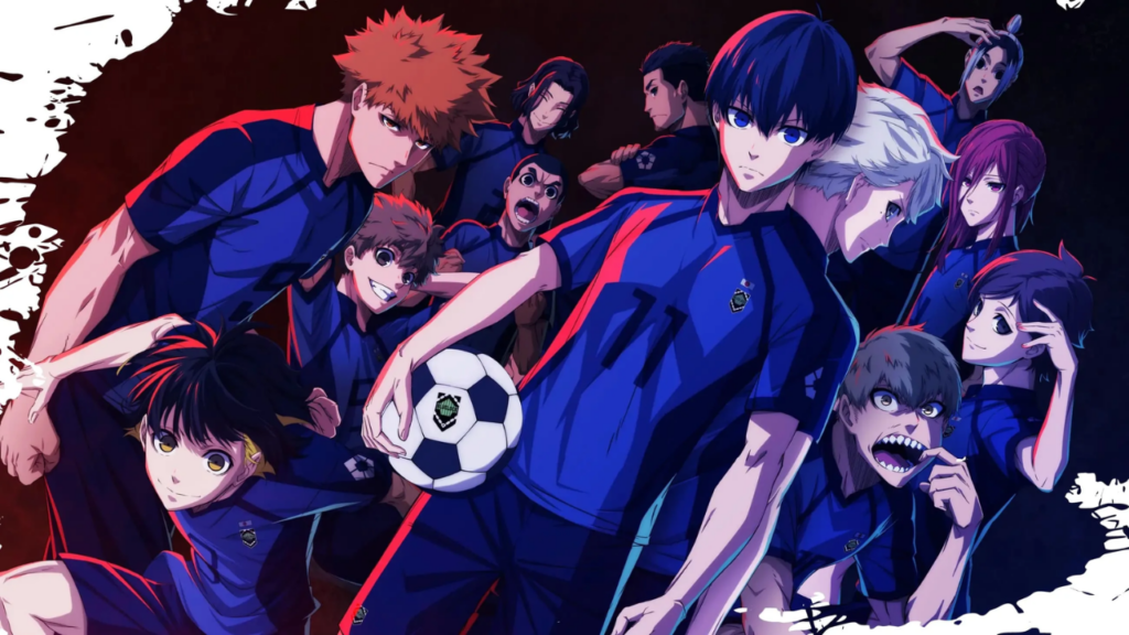 Blue Lock melhor anime futebol 2026