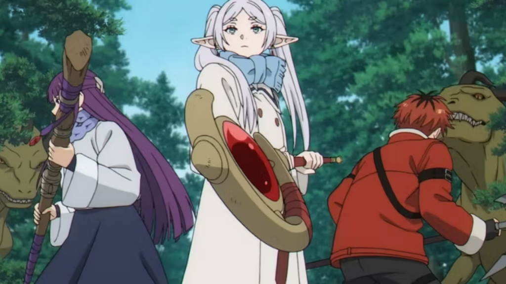 Frieren melhores animes abril 2026