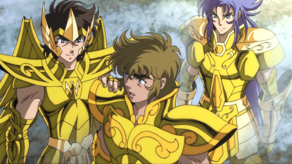 Cavaleiros de ouro reunidos saga Hades