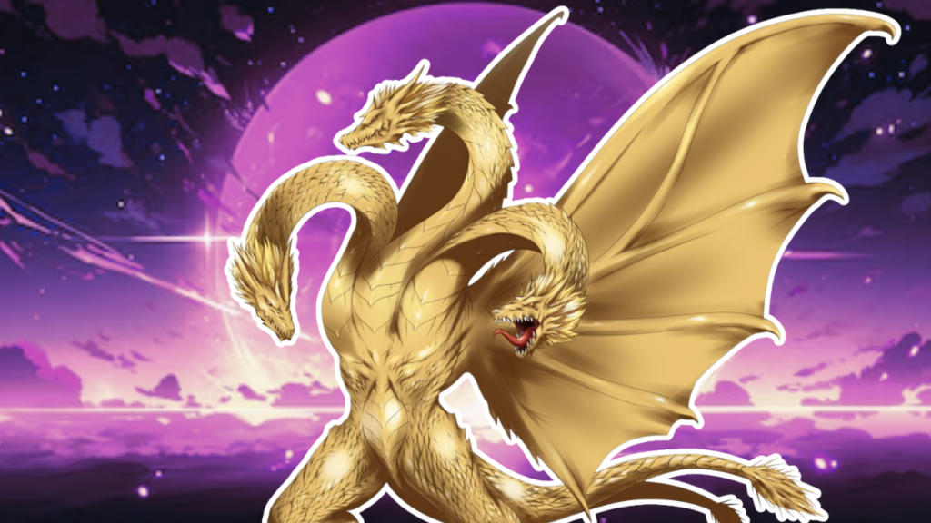 Godzilla Kaiju King Ghidorah