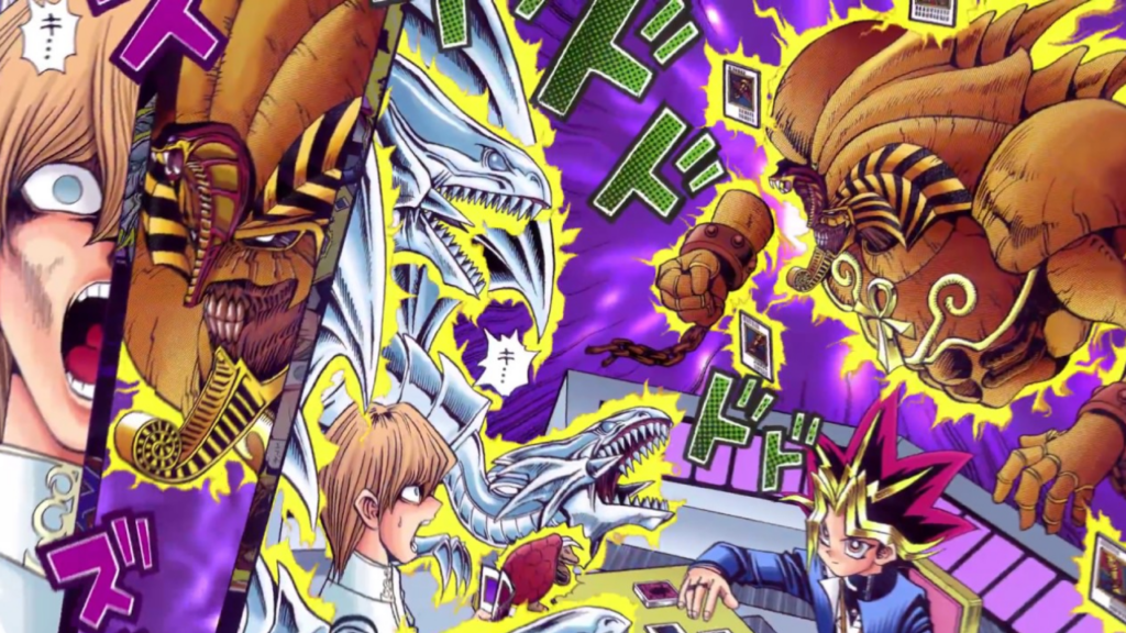Yugi vs Kaiba Manga Yugioh