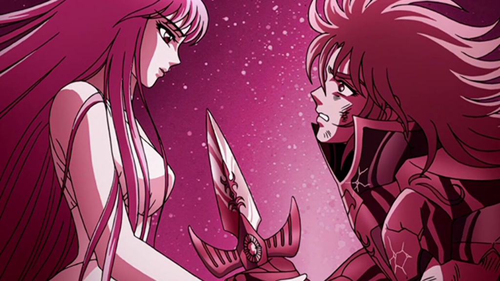 Saga reencontra Athena saga Hades