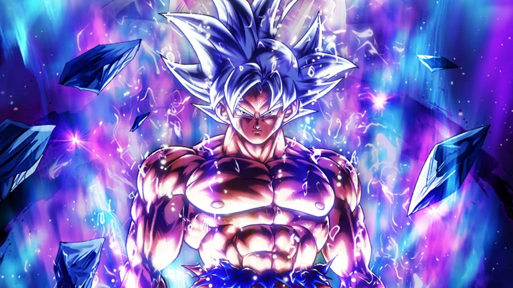 Transformacao poderosas de dragon ball Goku Instinto Superior Completo