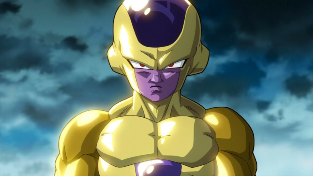 Transformacao poderosas de dragon ball Freeza Dourado