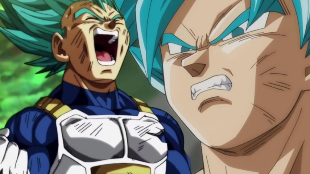 Transformacao poderosas de dragon ball Super Saiyajin Blue