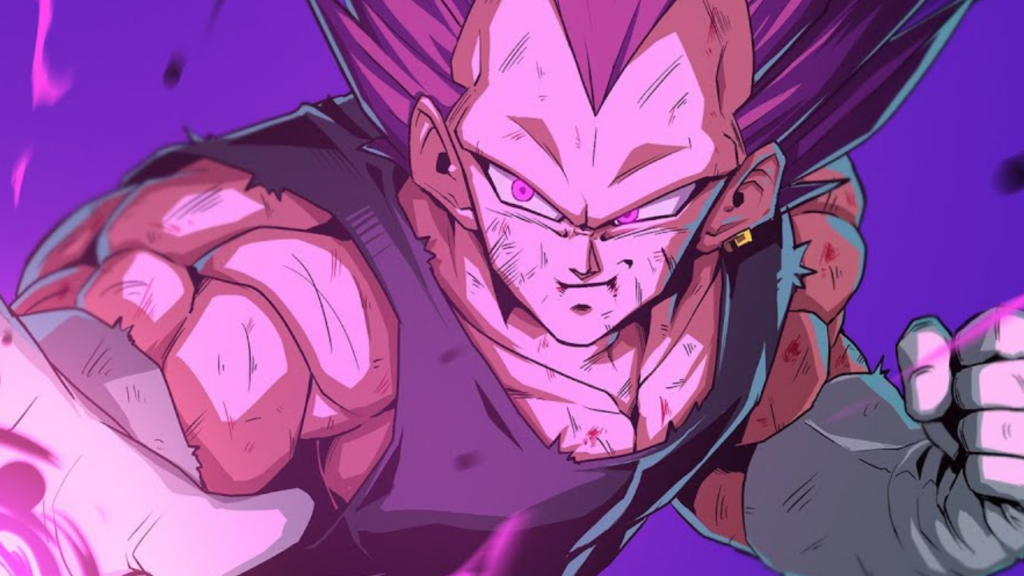 Transformacao poderosas de dragon ball Vegeta Ultra Ego