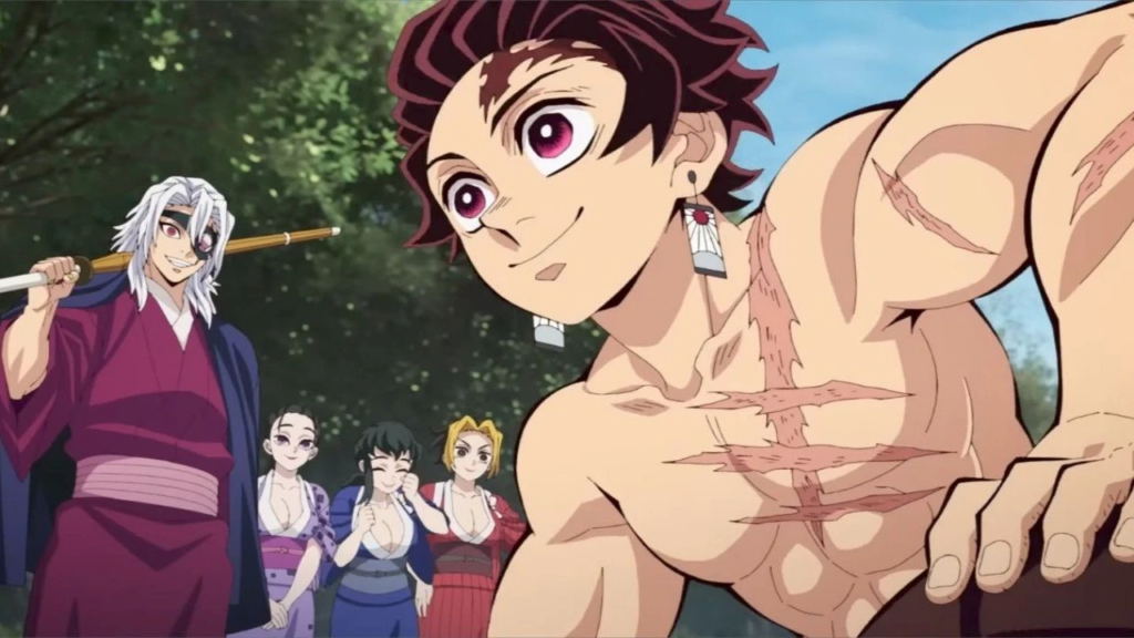 Demon Slayer melhores animes de 2024