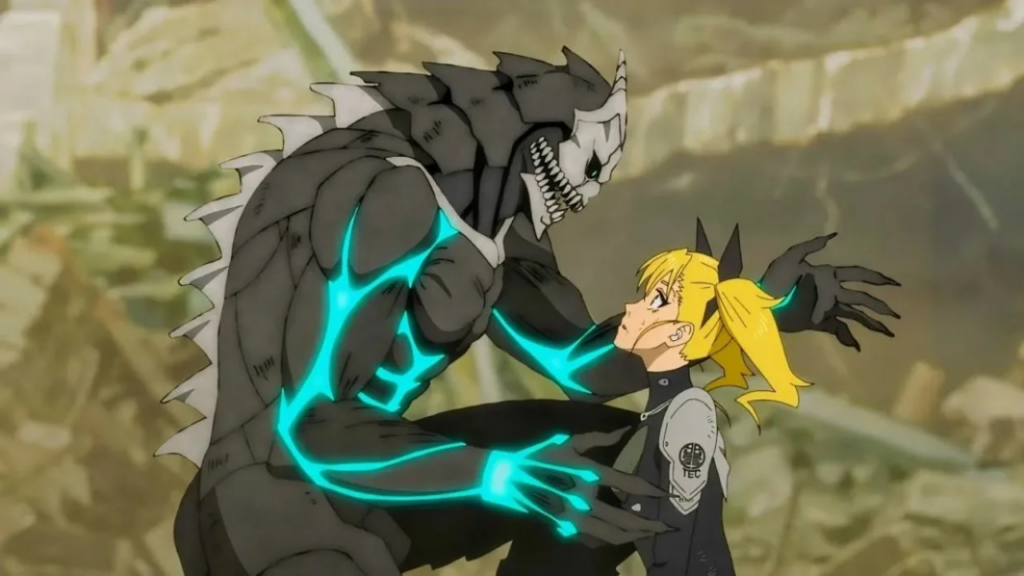 Kaiju No8 melhores animes de 2024