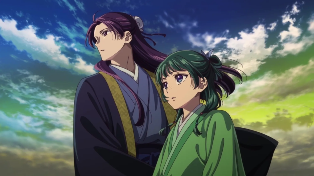 The Apothecary Diaries melhores animes de 2024