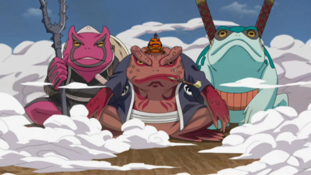 Naruto os sapos lendários